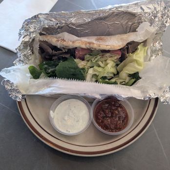 Mediterranean Grill - Gyros sandwich. - Mediterranean Near Me - Atlanta, Georgia