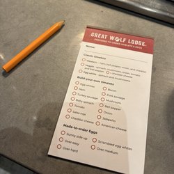 Omelette to order