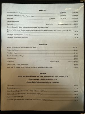 Menu photo 4 Whitney’s Country Cafe Sandstone, MN Menu photo 4 Whitney’s Country Cafe Sandstone, MN