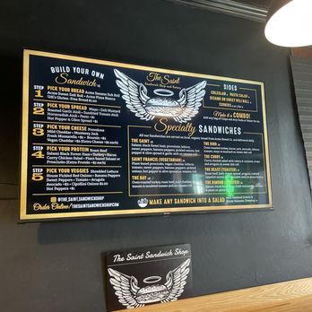 The Saint Sandwich Shop - Menu - Sandwiches Near Me - Oakland, California