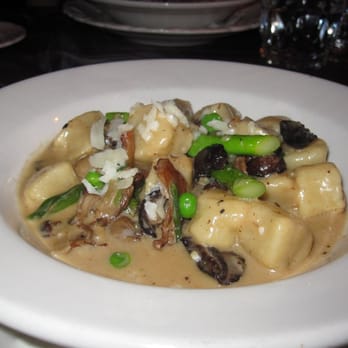 Bacaro - gnocchi with mushrooms ramps, peas - very salty - Italian Near Me - New York, New York