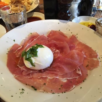 Osteria Basilico - Antipasti mozzarella and ham - Italian Near Me - London, XGL Osteria Basilico - Antipasti mozzarella and ham - Italian Near Me - London, XGL