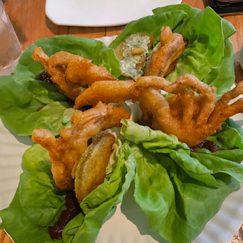 Rose's Luxury - soft shell crab & fried green tomato - New American Near Me - Washington, DC, District of Columbia Rose's Luxury - soft shell crab & fried green tomato - New American Near Me - Washington, DC, District of Columbia