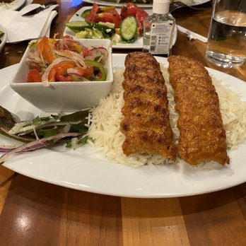 Karas - Chicken Lula Kebab Plate - Armenian Near Me - Glendale, California Karas - Chicken Lula Kebab Plate - Armenian Near Me - Glendale, California
