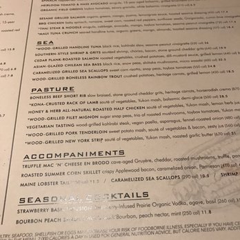 Seasons 52 - Menu - New American Near Me - Mclean, Virginia