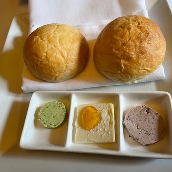 The Richmond - Warm house rolls with three butters, herb, honey and olive - New American Near Me - San Francisco, California