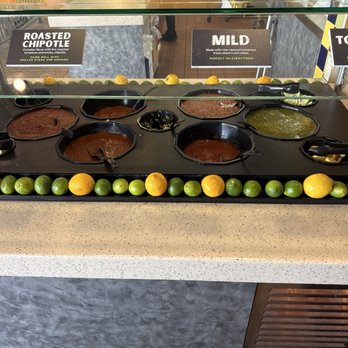 Rubio's Coastal Grill - Salsa bar - Mexican Near Me - Palm Springs, California Rubio's Coastal Grill - Salsa bar - Mexican Near Me - Palm Springs, California