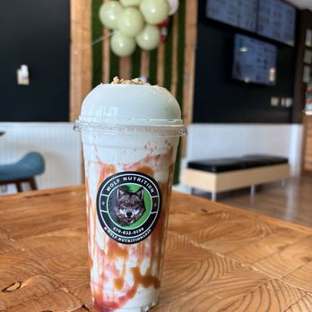 Wolf Nutrition - Strawberry shortcake healthy shake - Juice Bars & Smoothies Near Me - Riverdale, Georgia Wolf Nutrition - Strawberry shortcake healthy shake - Juice Bars & Smoothies Near Me - Riverdale, Georgia