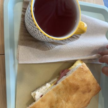 Mama Fontana - coconut frenzy tea and MAMA'S SPECIAL - Bakeries Near Me - Houston, Texas