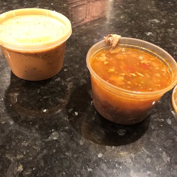 Breadwinner Cafe & Bakery - Brunswick stew and a chunk of chicken fat. - Bakeries Near Me - Dunwoody, Georgia
