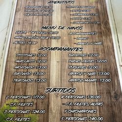 La Terraza De Monchy - Menu