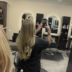 Layered haircut by Alyssa