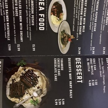 Allen Bar and Lounge - Menu sea food items - Pizza Near Me - Allentown, Pennsylvania