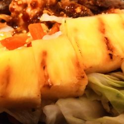Teriyaki Grill - Side of Pineapple...ADD it to your combo! You won't regret it!