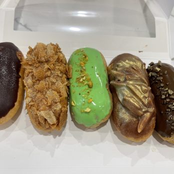 Eclair Bakery - Eclair Sampler $12.  Get this for first timers - Bakeries Near Me - New York, New York