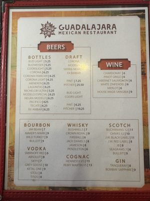 Menu photo 3 Guadalajara Mexican Restaurant Redding, CA Menu photo 3 Guadalajara Mexican Restaurant Redding, CA