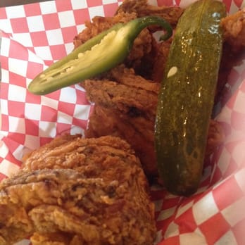 Lucy's Fried Chicken - Four piece basket of fried chicken - New American Near Me - Austin, Texas Lucy's Fried Chicken - Four piece basket of fried chicken - New American Near Me - Austin, Texas