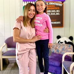 Sheik Orthodontics - ALL smiles after getting her butterfly expander appliance!! She was giggles the WHOLE appointment!! :)