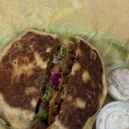 Beef Shawarma Crunch Wrap Beef Shawarma Crunch Wrap