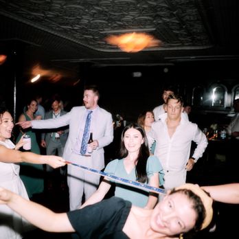 Lee Edwards Entertainment - Pro tip: use someone's belt to start limbo at your wedding reception! - DJs Near Me - Charleston, South Carolina Lee Edwards Entertainment - Pro tip: use someone's belt to start limbo at your wedding reception! - DJs Near Me - Charleston, South Carolina
