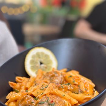 Savannah Spiced - Pasta with shrimp - Caribbean Near Me - Brooklyn, New York Savannah Spiced - Pasta with shrimp - Caribbean Near Me - Brooklyn, New York