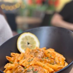 Savannah Spiced - Pasta with shrimp