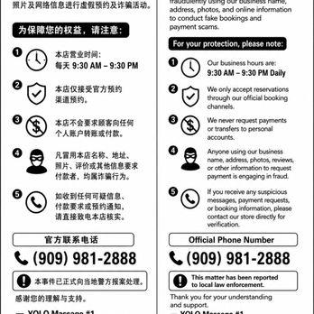 YOLO Massage #1 - This matter has been reported to local law enforcement. Thank you for your continued trust and support. -- YOLO Massage #1 - Massage Near Me - Upland, California YOLO Massage #1 - This matter has been reported to local law enforcement. Thank you for your continued trust and support. -- YOLO Massage #1 - Massage Near Me - Upland, California