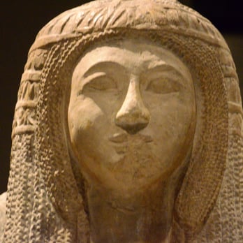 The Walters Art Museum - Chantress Nehy, dating from 1250 to 1200 B.C. The statue statue, one of two known, likely graced a tomb at Saqqara. - Art Museums Near Me - Baltimore, Maryland