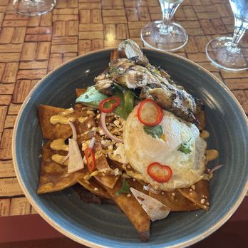 The Vineyard Rose Restaurant - Chilaquiles - New American Near Me - Temecula, California