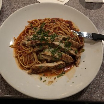 Shakers - Grilled chicken, linguini, marinara sauce and Parmesan cheese - Diners Near Me - South Pasadena, California Shakers - Grilled chicken, linguini, marinara sauce and Parmesan cheese - Diners Near Me - South Pasadena, California
