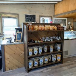 The Old Mill Creamery - Inside register area.