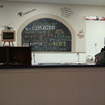 Chill...The Milkshake Bar - Chalk Waffle Bar Menu - Ice Cream & Frozen Yogurt Near Me - Spring, Texas