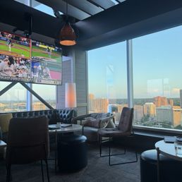 Our view from our table