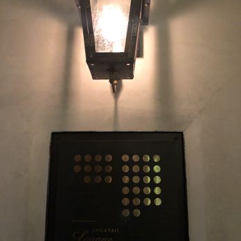 Eleven Twenty-Two - Doorbell under the sign. - Cocktail Bars Near Me - Paso Robles, California