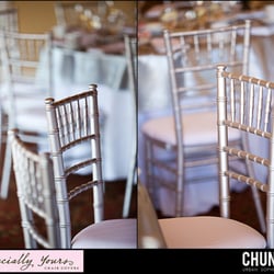 EYC Rentals - Silver Chivari Chairs, Blackhawk Country Club