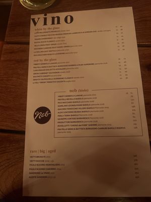 Menu photo 5 Neb Wine Bar Seattle, WA
