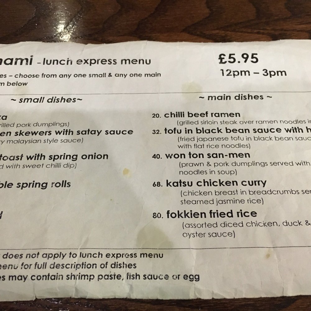 Umami - Lunch special example - Japanese Near Me - Manchester, XGM Umami - Lunch special example - Japanese Near Me - Manchester, XGM