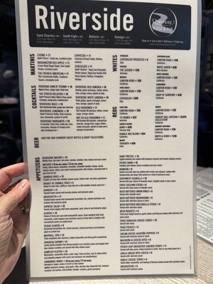 Menu photo 4 Riverside Pizza & Pub Batavia, IL