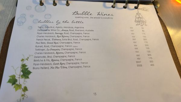 Menu photo 6 Ada's Las Vegas, NV