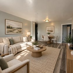The Terraces at Dekalb - Living Area at our Apartments at 1100 W Lincoln Hwy