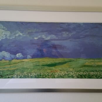 Long Sung Tong Frames - Frame work of a van gogh poster. - Framing Near Me - San Mateo, California