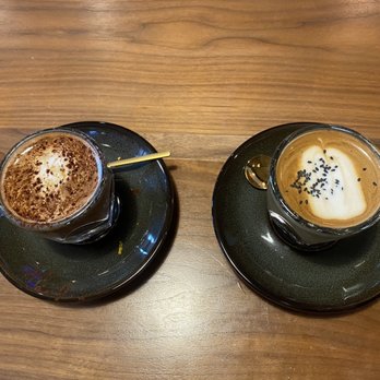 Loop Espresso Club - Espresso tsokolate and espresso black sesame - Coffee & Tea Near Me - Los Angeles, California