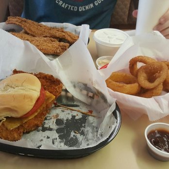 Major Munch - Spicy chicken and catfish. - Burgers Near Me - Evansville, Indiana