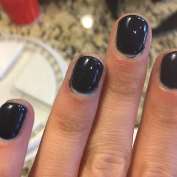 Lush Nail Lounge - Terrible job done by Leigh after 90 minutes of trying to fix my nails.  Polish everywhere and notice the cut on my ring finger from the tool - Nail Salons Near Me - Cary, North Carolina