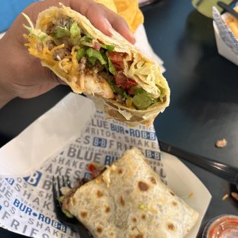 Blue Burro - Surf -N-Turf Burrito - Mexican Near Me - Riverside, California Blue Burro - Surf -N-Turf Burrito - Mexican Near Me - Riverside, California