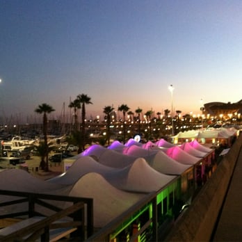 Port Olimpic - Port Olimpic at dusk. - Landmarks & Historical Buildings Near Me - Barcelona, B