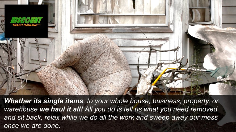 DISCOUNT TRASH HAULING Updated September 2024 12 Photos Houston