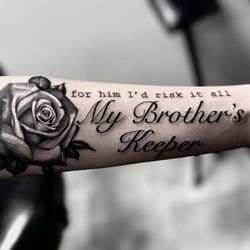 Screaming Needle Tattoo
