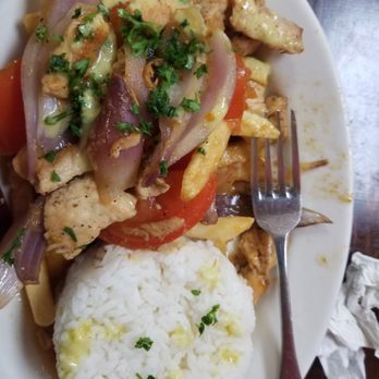 El Tesoro del Inca - Lomo saltado made with chicken - Peruvian Near Me - Irving, Texas El Tesoro del Inca - Lomo saltado made with chicken - Peruvian Near Me - Irving, Texas