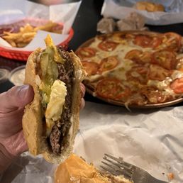 Their signature burger